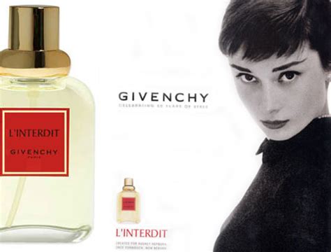 l'interdit givenchy audrey hepburn|givenchy fragrance.